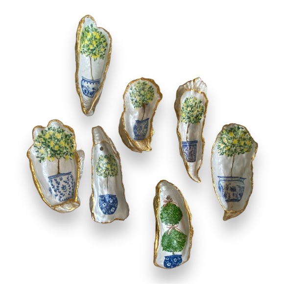 $18 or FREE WITH $40 PURCHASE. NEW OYSTER SHELL CAROLINA KEYS DISH OR RING DISH - Picture 8 of 16